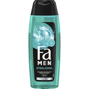 Albert Heijn Fa men extreme cool showergel aanbieding