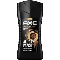 Albert Heijn Axe showergel dark temptation aanbieding