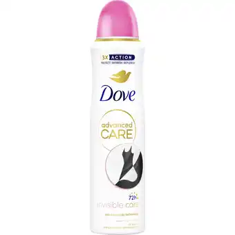 Albert Heijn Dove invisible care deodorant spray aanbieding