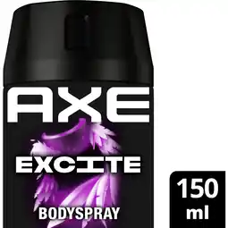 Albert Heijn Axe bodyspray excite deodorant aanbieding