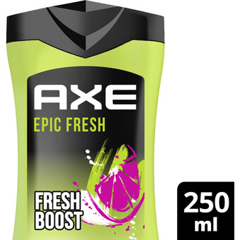 Albert Heijn Axe 3-in-1 douchegel epic fresh aanbieding