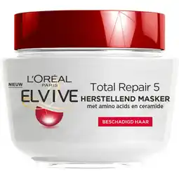 Albert Heijn Elvive total repair masker aanbieding