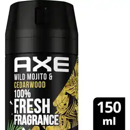 Albert Heijn Axe mojito & cedarwood aanbieding