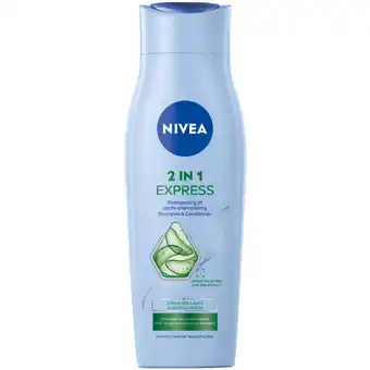 Albert Heijn Nivea 2-in-1 care express shampoo&conditioner aanbieding