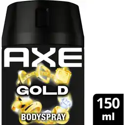 Albert Heijn Axe bodyspray gold deodorant aanbieding