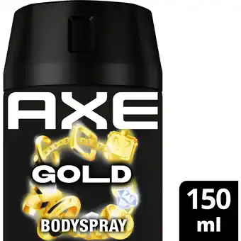 Albert Heijn Axe bodyspray gold deodorant aanbieding