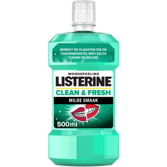 Albert Heijn Listerine clean & fresh aanbieding