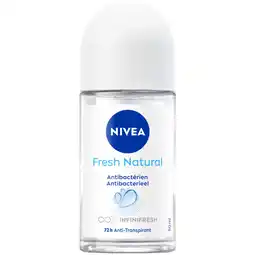 Albert Heijn Nivea fresh natural anti-tranpirant roller aanbieding