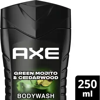 Albert Heijn Axe showergel green mojito & cedarwood aanbieding