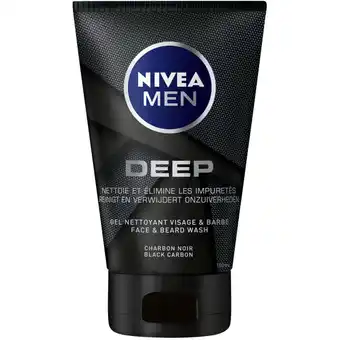 Albert Heijn Nivea men deep face & beard wash aanbieding