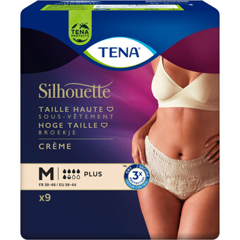 Albert Heijn Tena pants silhouette crème maat m aanbieding