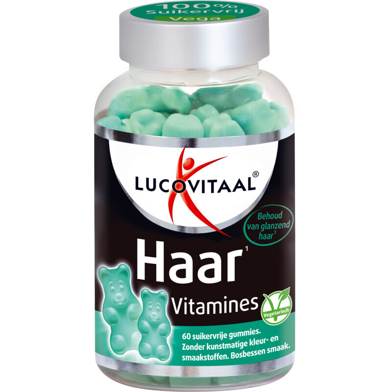 Albert Heijn Lucovitaal haar vitamines gummies aanbieding