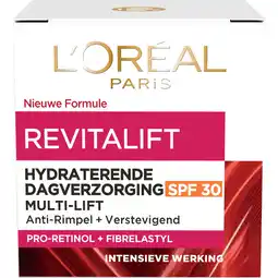 Albert Heijn L'oréal revitalift spf30 dagcrème aanbieding