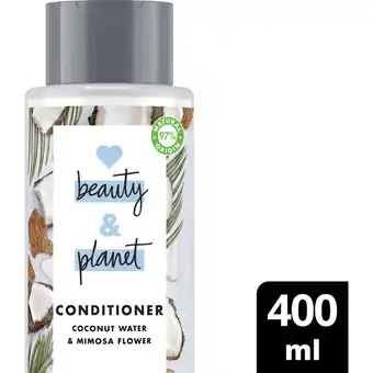 Albert Heijn Love beauty & planet coconut water & mimosa condit aanbieding