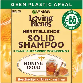 Albert Heijn Loving blends honing shampoo bar aanbieding