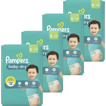 Albert Heijn Pampers baby dry luiers maat 6 voordeelpakket aanbieding