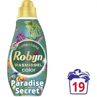 Albert Heijn Robijn color paradise secret wasmiddel aanbieding