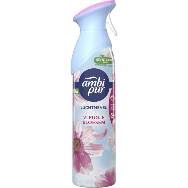 Albert Heijn Ambi pur luchtverfrisser spray vleugje bloesem aanbieding