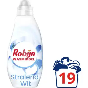 Albert Heijn Robijn klein & krachtig stralend wit wasmiddel aanbieding