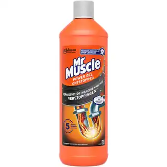 Albert Heijn Mr muscle power gel ontstopper aanbieding