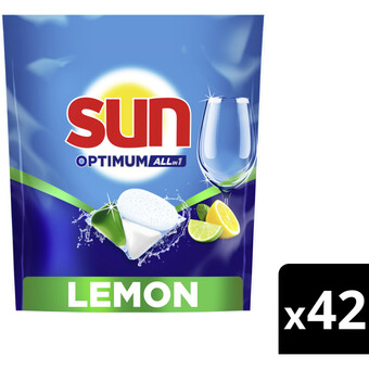 Albert Heijn Sun vaatwastabletten optimum all-in 1 aanbieding