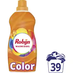 Albert Heijn Robijn vloeibaar wasmiddel color aanbieding