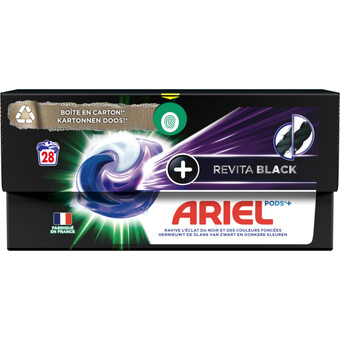 Albert Heijn Ariel pods+ revita black aanbieding