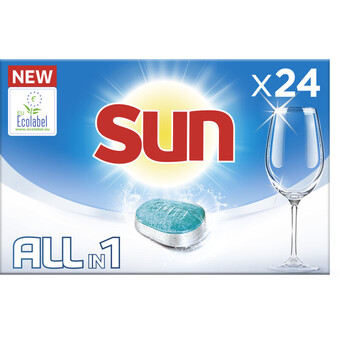 Albert Heijn Sun vaatwastabletten all in 1 aanbieding