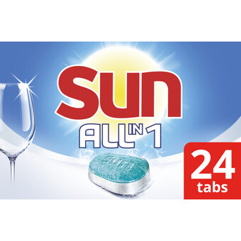 Albert Heijn Sun vaatwastabletten all in 1 aanbieding