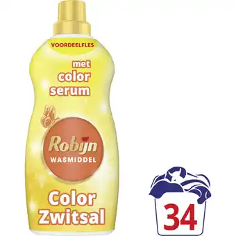 Albert Heijn Robijn color vloeibaar wasmiddel aanbieding