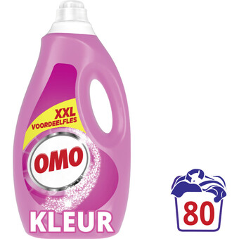 Albert Heijn Omo vloeibaar wasmiddel kleur aanbieding
