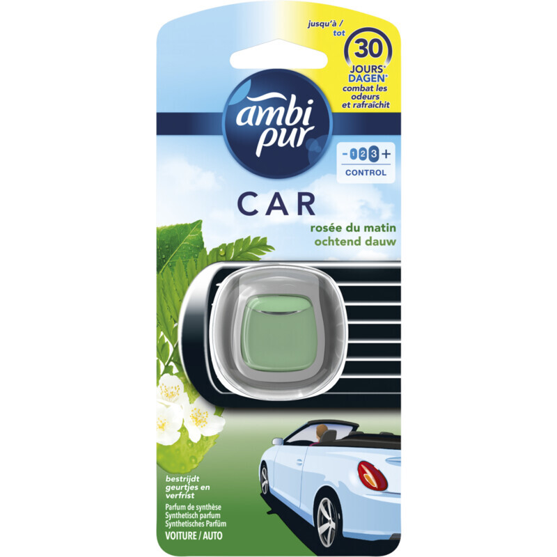 Albert Heijn Ambi pur luchtverfrisser auto ochtend dauw aanbieding