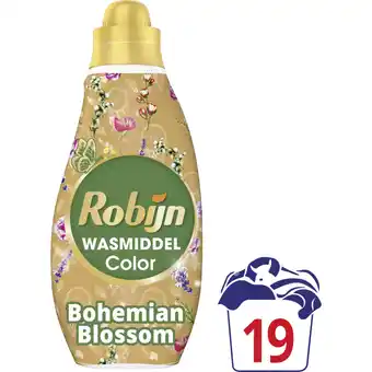 Albert Heijn Robijn bohemian blossom vloeibaar wasmiddel aanbieding