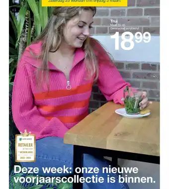 Zeeman Trui aanbieding