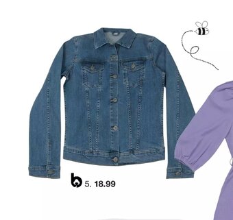 Zeeman Denim jack aanbieding