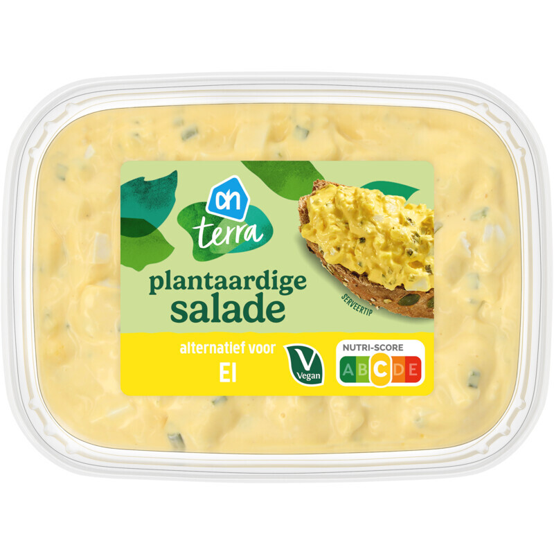 Albert Heijn Ah vegan salade alternatief voor ei aanbieding