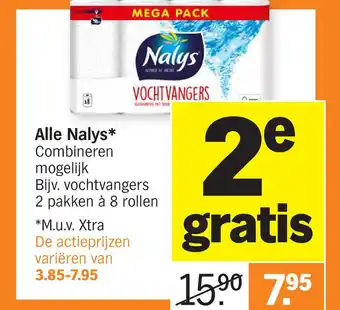 Albert Heijn Alle Nalys aanbieding