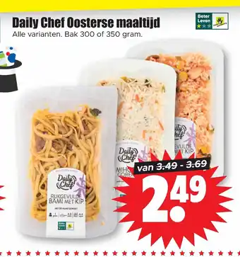 Dirk Daily Chef Oosterse maaltijd 300 of 350 gram aanbieding