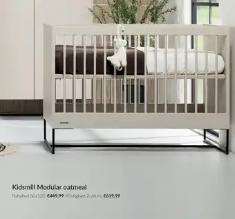 Babypark Kidsmill modular oatmeal aanbieding