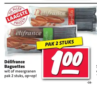 Nettorama Delifrance Baguettes aanbieding