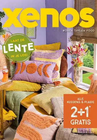 Xenos Alle Kussens & plaids 2+1 gratis aanbieding