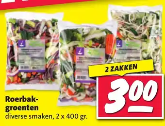 Nettorama Roerbakgroenten 2 x 400 gr. aanbieding