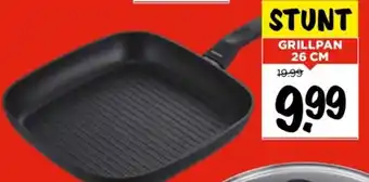 Vomar Voordeelmarkt Brabantia new essential grillpan 26cm aanbieding