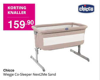 Baby & Tiener Chicco Wiegje Co-Sleeper Next2Me Sand aanbieding