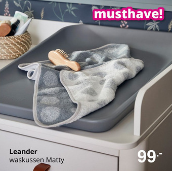 Baby & Tiener Leander waskussen Matty aanbieding