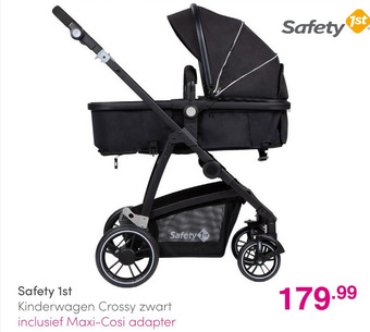 Baby & Tiener Safety 1st Kinderwagen Crossy zwart aanbieding