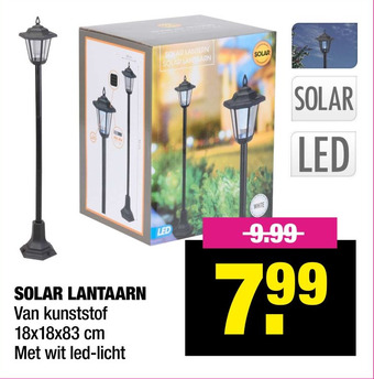 Big Bazar Solar Lantaarn aanbieding