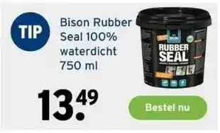 GAMMA Bison rubber seal 100% waterdicht 750 ml aanbieding