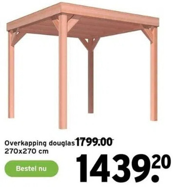GAMMA Overkapping douglas aanbieding