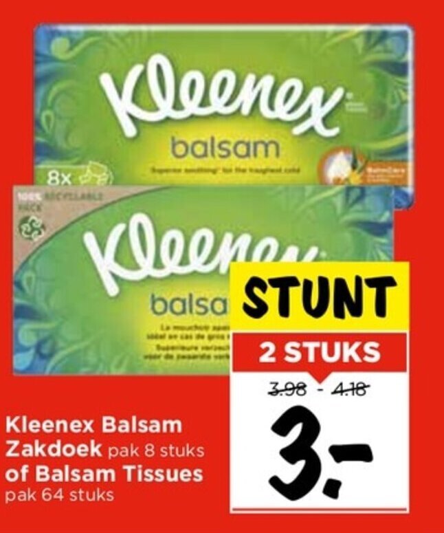 Gratis Kleenex oppepbox! | Ik ben de slimste